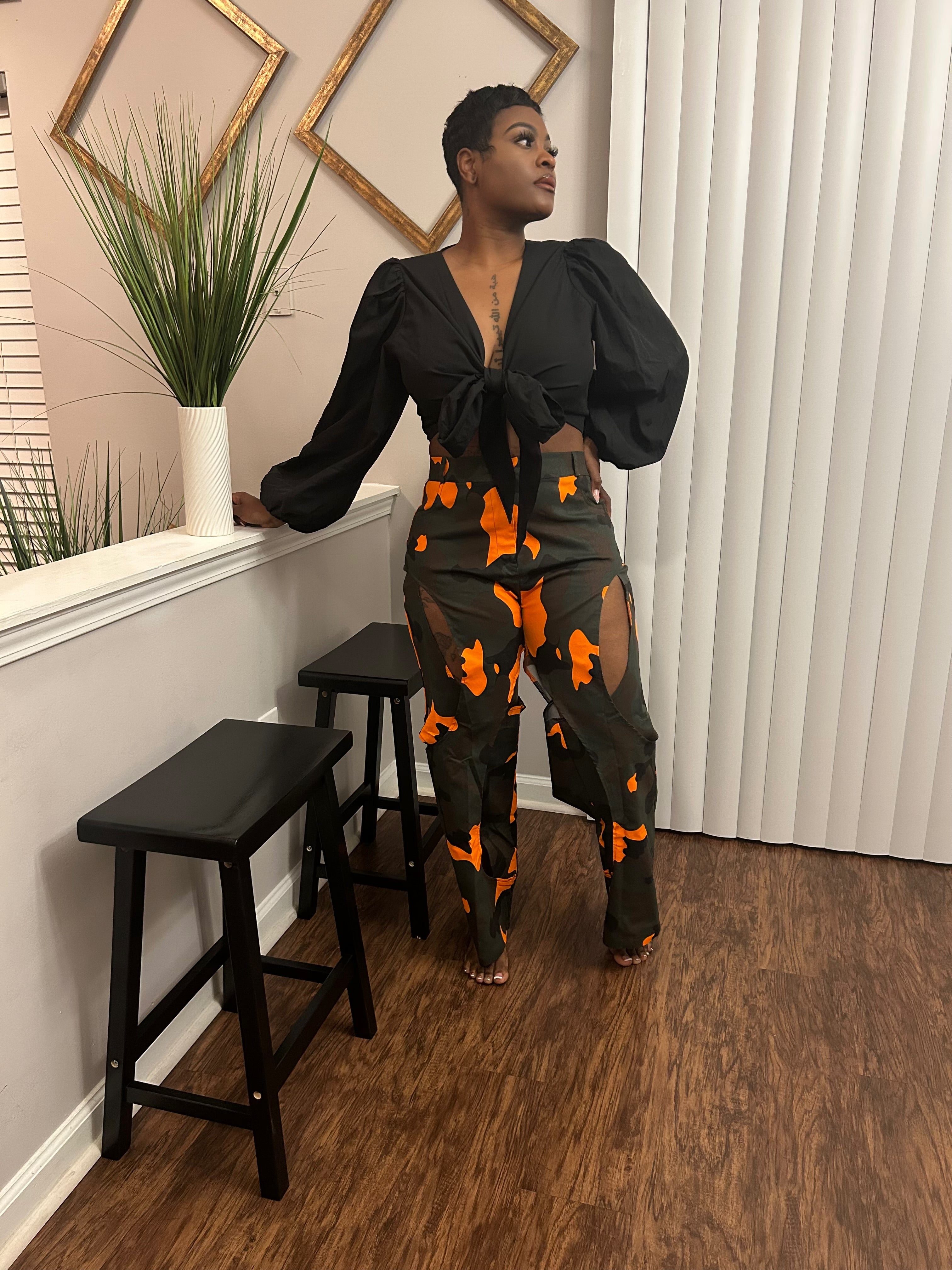 The Trina Camo Pants