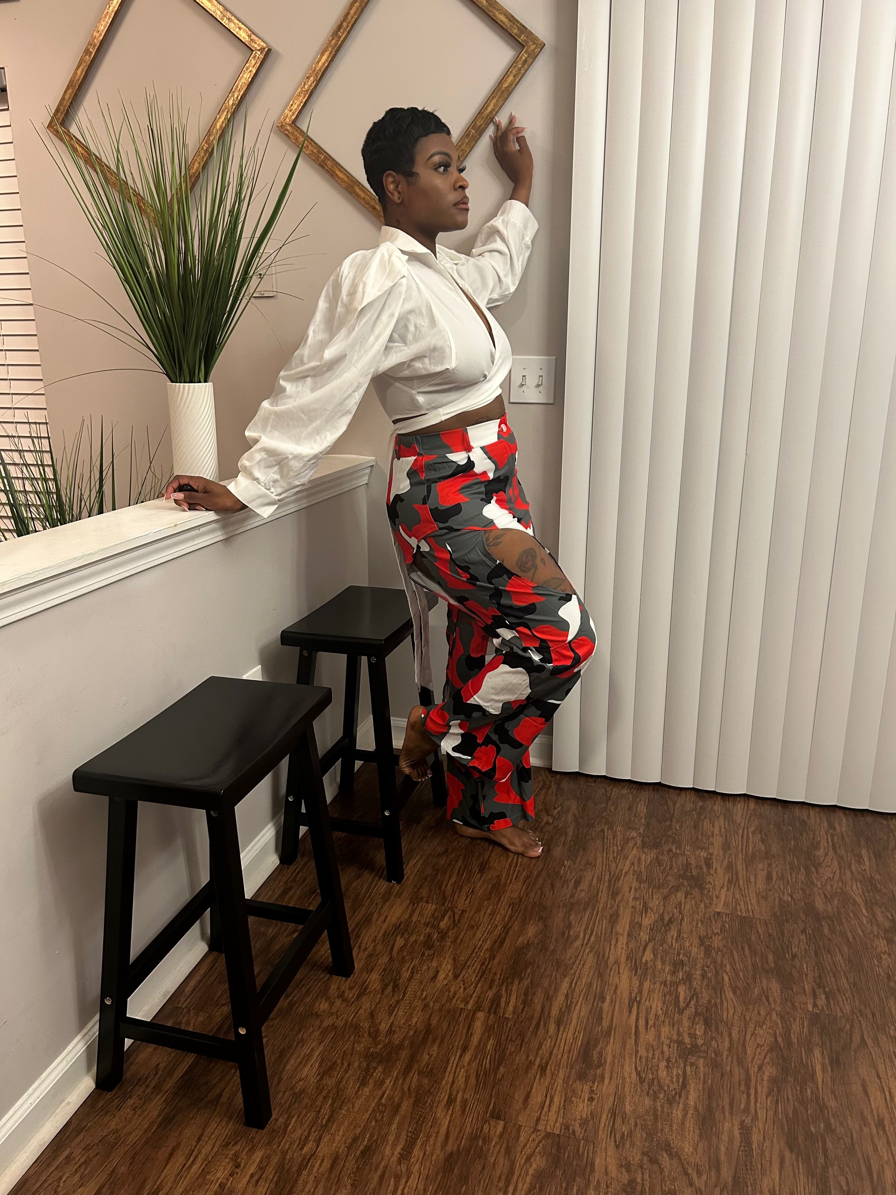 The Trina Camo Pants