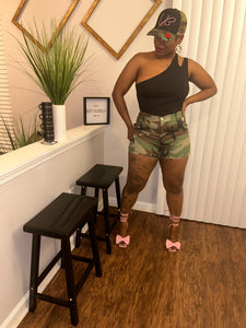 The Megan Camo Shorts